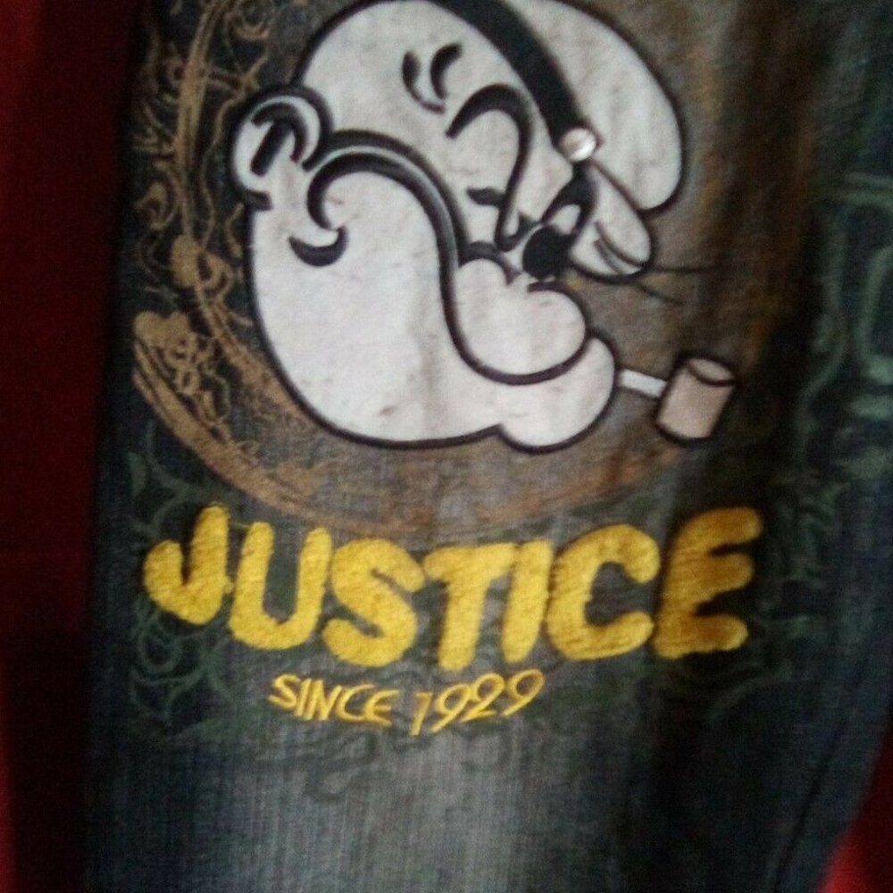 Justice Jeans Since 1929 Popeye Collection Featuring Popeye  size 30x32